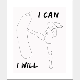 I can and I will Posters and Art